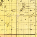 Vintage Map of Kalkaska County, Michigan 1898
