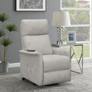 Upholstered Power Lift Recliner With Wired Remote by HouseOfZazla