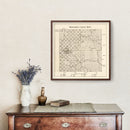 Vintage Map of Missaukee County, Michigan 1878