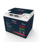 Epoch Batteries 12V 50Ah (0.64kWh) Essential Series - Bluetooth LiFePO4 Battery