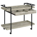 Begonia - 1 Drawer Cart - Driftwood by HouseOfZazla