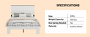 King Wood Platform Bed Frame with Headboard and Storage by HouseOfZazla