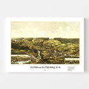 Vintage Map of Alton, New Hampshire 1888