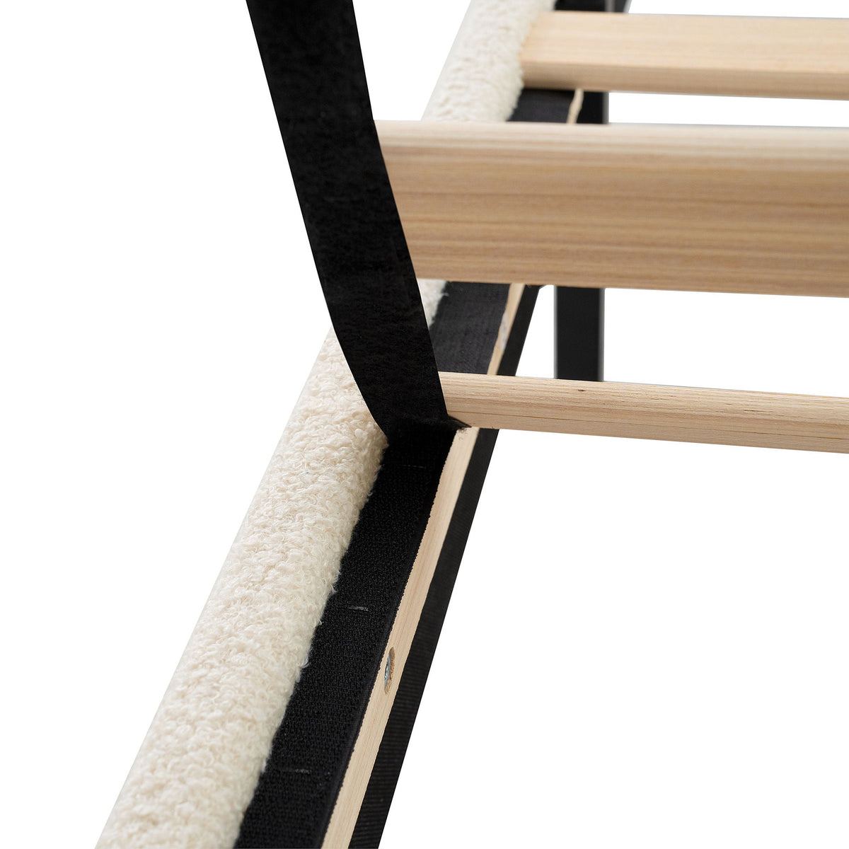Platform Bed Frame With Tall Headboard And High Footboard, photo 25 of 40