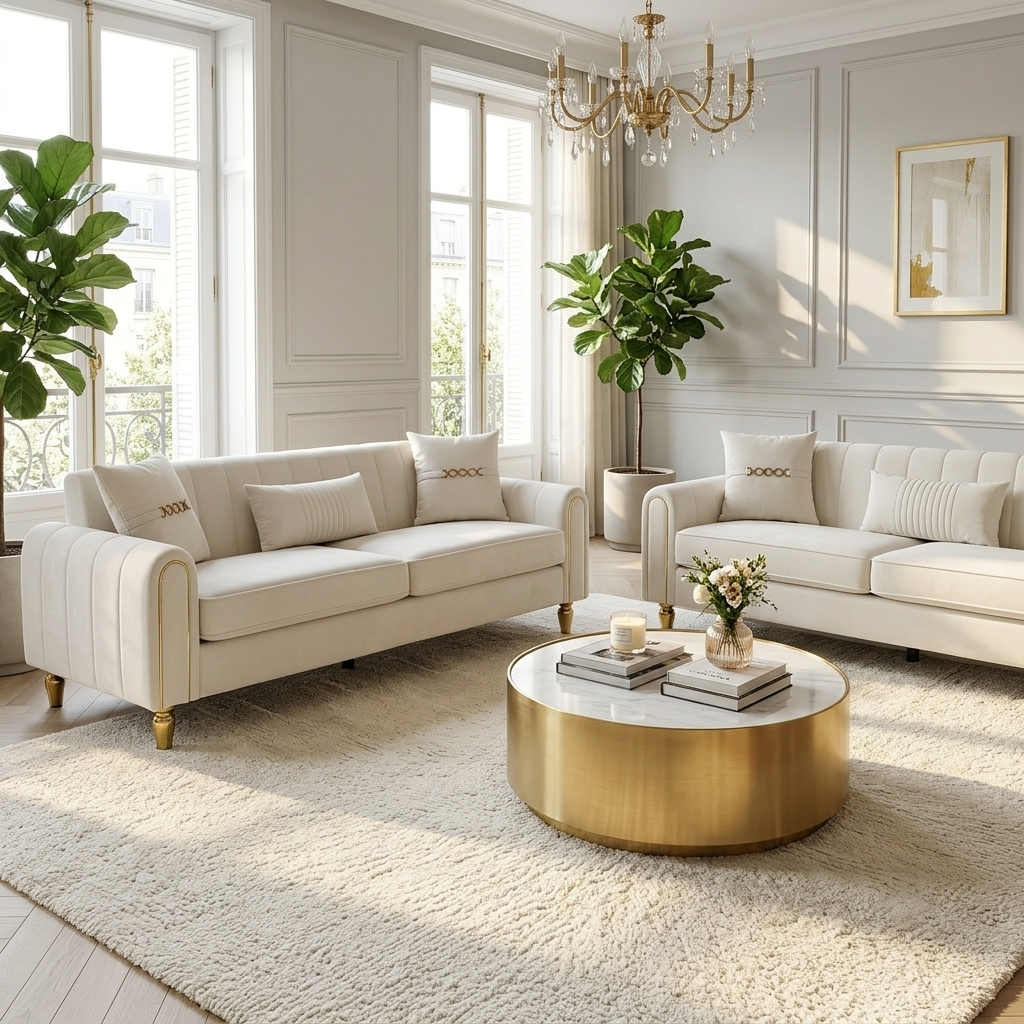 FX-P11-CW-2PC Sofa Modern, photo 2 of 10