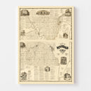 Vintage Map of Winnebago County, Wisconsin 1873