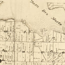 Vintage Map of Winnebago County, Wisconsin 1873