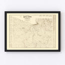 Vintage Map of Blue Earth County, Minnesota 1879