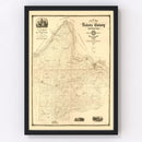 Vintage Map of Dakota County, Minnesota 1874