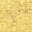 Vintage Map of Freeborn County, Minnesota 1878