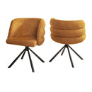 270 Degree Swivel Upholstered Desk Chairs (Set of 2) by Unique Piece Furniture
