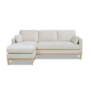 Knox - Modern Farmhouse Reversible Chaise Sectional Sofa by HouseOfZazla
