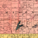 Vintage Map of Murray County, Minnesota 1898