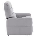 Freddie - Power Motion Recliner With Lift - Gray by Unique Piece Furniture