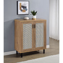Stagg - 2 Door Shoe Storage Cabinet - Natural by HouseOfZazla