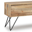 Hunter - Handcrafted TV Media Stand - Natural by HouseOfZazla