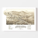 Vintage Map of Bethlehem, New Hampshire 1883