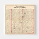 Vintage Map of Crawford County, Iowa 1898
