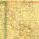 Vintage Map of Jefferson County, Iowa 1871