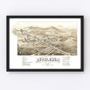 Vintage Map of Bethlehem, New Hampshire 1883