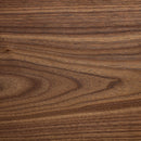 31.5 Inch Modern Handcraft Drum Coffee Table Walnut