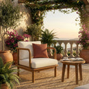 Canape Acacia Club Chair with Water-Repellent Cushion by HouseOfZazla