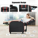Massage Racing Gaming Single Recliner Chair by LJGDeals