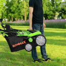 15 Inch 13 Amp Electric Scarifier with Collection Bag and Removable Blades by LJGDeals