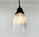 Tall Holophane Antique 1940's Pendant