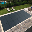 34 x 18 Feet Safety Pool Cover Fits 32 x16 Feet Inground Swimming Pools by DirectDeals