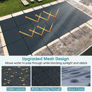 34 x 18 Feet Safety Pool Cover Fits 32 x16 Feet Inground Swimming Pools by DirectDeals