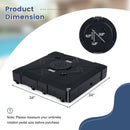 34" x 34" Cantilever Patio Umbrella Base with 4 Wheels by DirectDeals