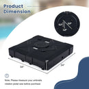 34" x 34" Cantilever Patio Umbrella Base with 4 Wheels by LJGDeals