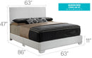 Elegant Platform Bed For Relaxed Spaces by HouseOfZazla