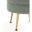 Bailey - Upholstered Accent Ottoman by HouseOfZazla