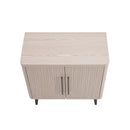 Jodie - Fluted Accent Cabinet - Oak by HouseOfZazla