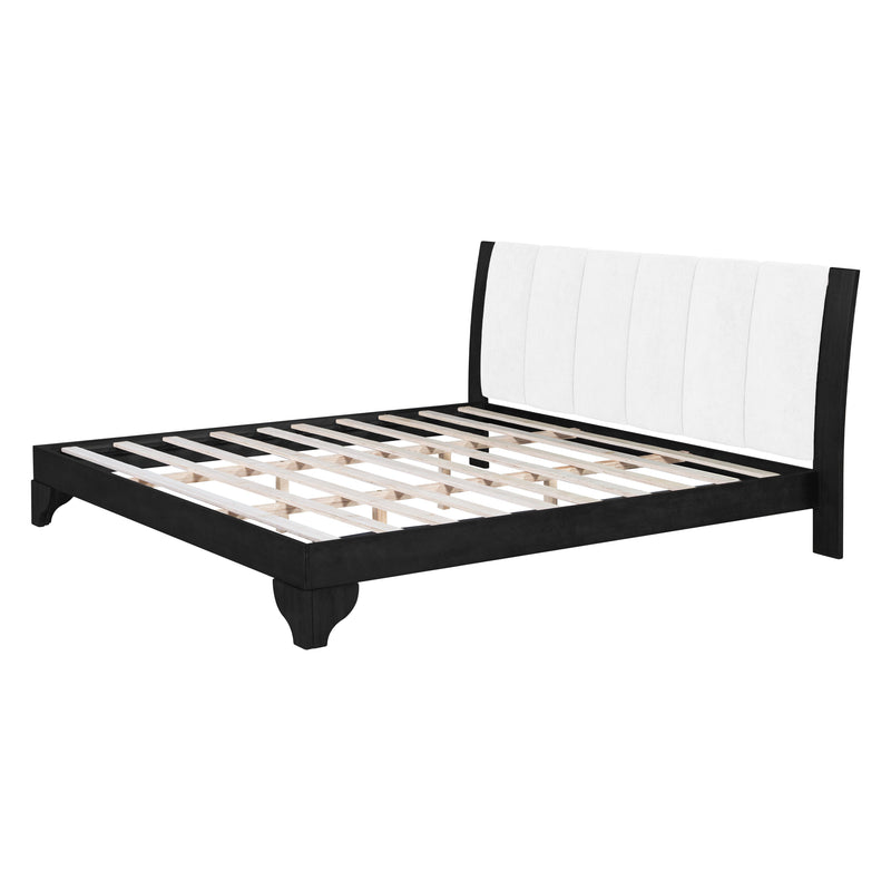 King Size Bed Frame Black and White, photo 7 of 10