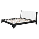King Size Bed Frame Black and White
