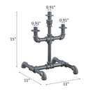 Brantley - Candle Holder - Sandy Gray