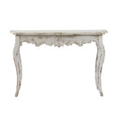 Slimline wash Console Table, For Hallway Living Room Bedroom - White Washed by HouseOfZazla