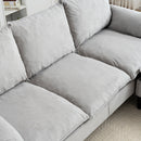 Convertible Combination Sofa With Footstools With Storage by Unique Piece Furniture