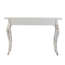 Slimline wash Console Table, For Hallway Living Room Bedroom - White Washed by Unique Piece Furniture