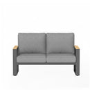 All-Weather Loveseat Sofa With Thick Cushions by HouseOfZazla