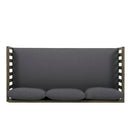 Claremont 3 Seater Daybed Teak Acacia Wood Water Resistant Cushions by HouseOfZazla