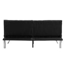 Modern Sofa Bed With Wood Frame And Stainless Legs by HouseOfZazla