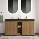 Galan 60F" Knotty Bathroom Vanity