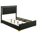 Jeremiah - LED Panel Bed With Touch Controlled Lighting