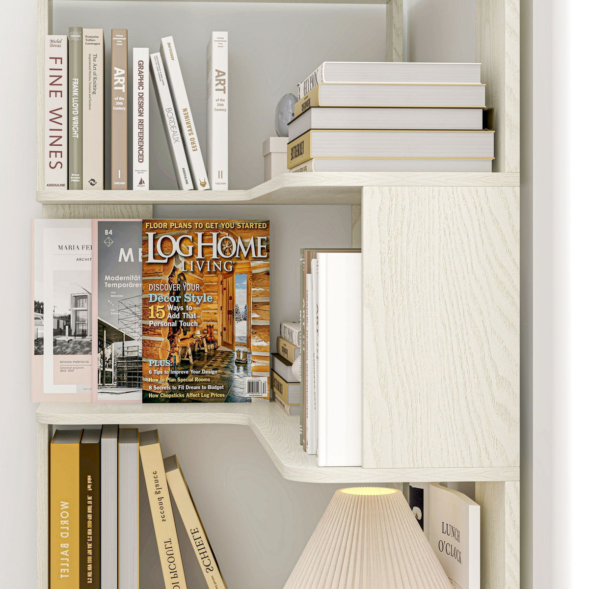 L-Shaped Design Corner Bookshelf, photo 19 of 40