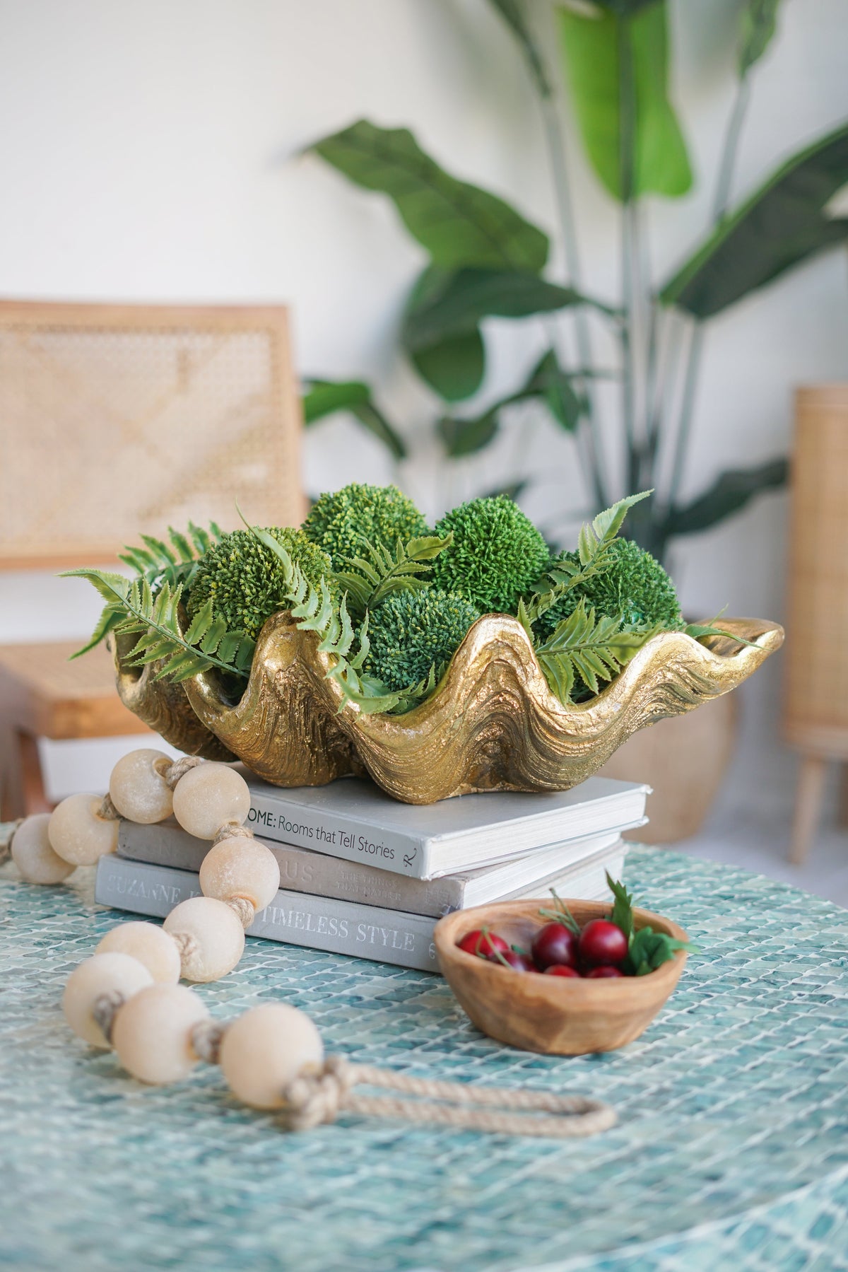 19.7x10.6x5.5" Decorative Shell Bowl, photo 7 of 9