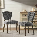 KD Tufted Chair (Set of 2) by HouseOfZazla